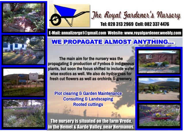 The Royal Gardener's Nursery