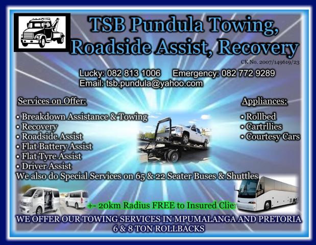 TSB Towing Services