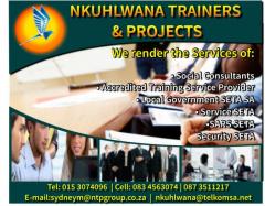 Nkuhlwana Trainers & Projects