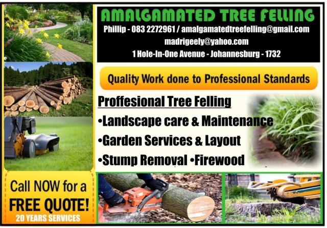 Amalgamated Tree Felling