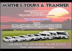 Msithi`s Tours & Transfer