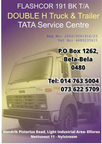 Flashcor 191 BK T/A Double H Truck & Trailer Tata Service Centre