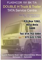Flashcor 191 BK T/A Double H Truck & Trailer Tata Service Centre