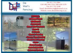 DWF De Wet`s Fencing