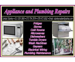 Appliance and Plumbing Repairs