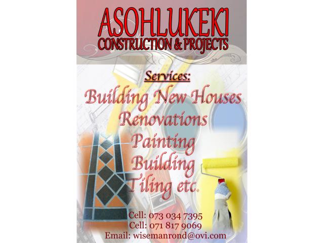 ASOHLUKEKI CONSTRUCTION & PROJECTS