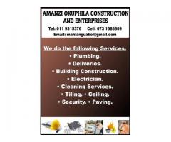 Amanzi Okuphila Construction and Enterprise