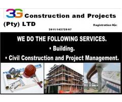 3 G Construction and Projects PTY LTD