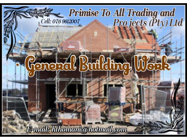 Primise To All Trading and Projects (Pty) Ltd