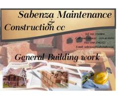 Sabenza Maintenance & Construction cc