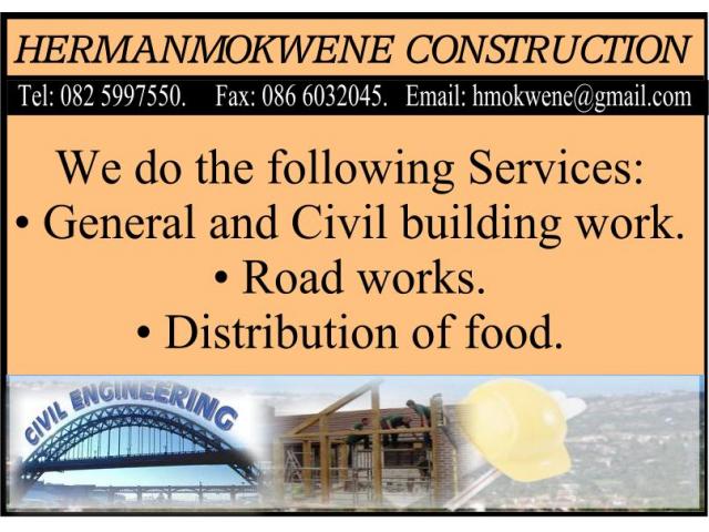 Hermanmokwene Constructions