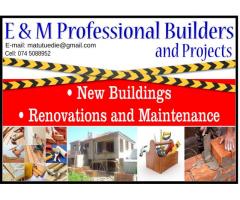 E & M Professional Builders and Projects
