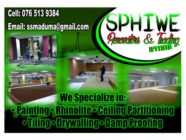 Sphiwe Renovators & Trading (PTY) LTD