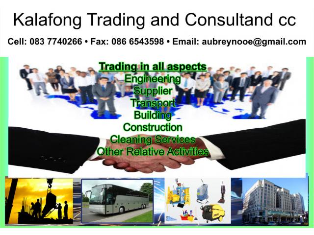 Kalafong Trading and Consultand cc