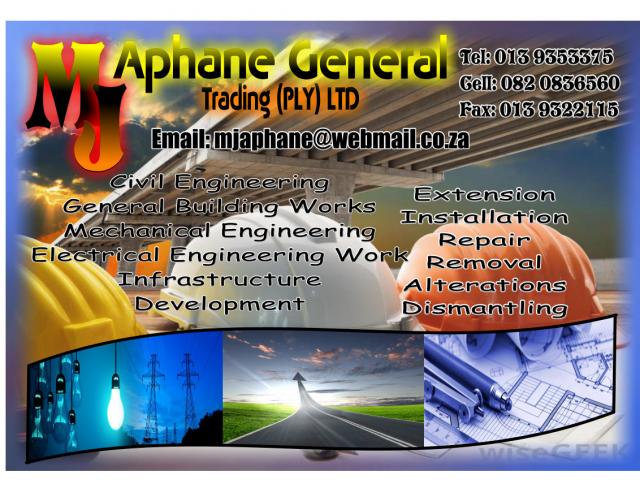 MJ Aphane General Trading (PLY) LTD