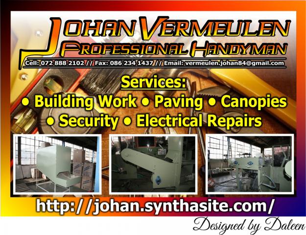 Johan Vermeulen Professional Handyman