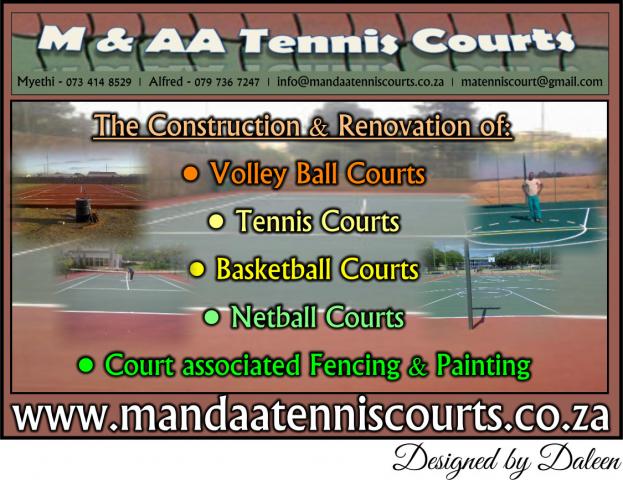 M & AA TENNIS COURTS