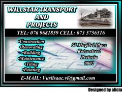 WILLSTAR TRANSPORT  AND  PROJECTS