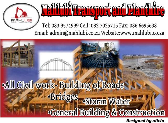 Mahlubi Transport and Planthire