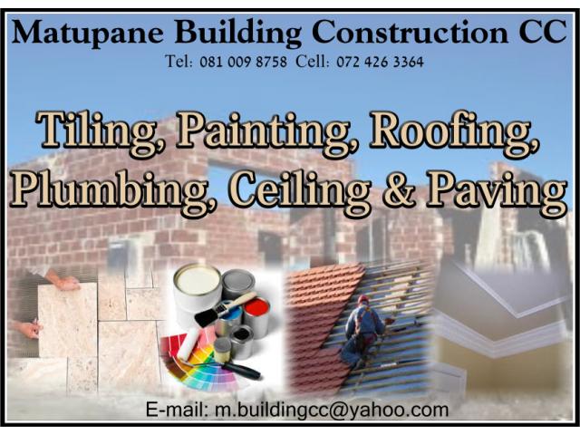 Matupane Building Construction CC