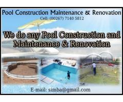 Pool Construction Maintenance & Renovation