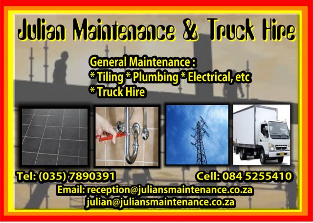 Julian Maintenance & Truck Hire