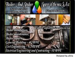 Boiler And Stoker Spares of the new SA cc