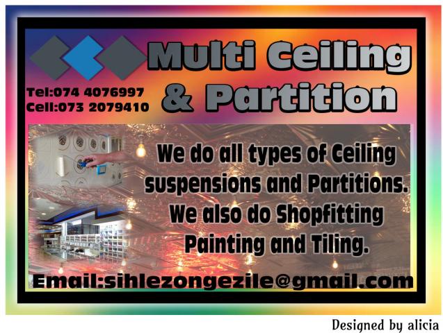 Multi Ceiling & Partition