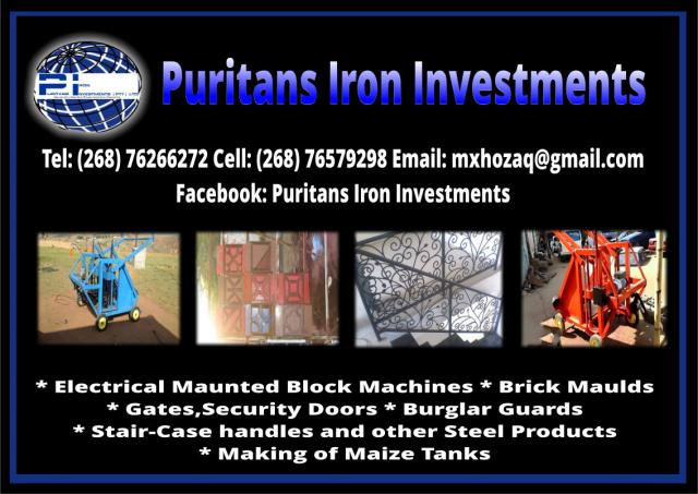 Puritans Iron Investments