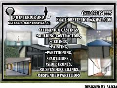 D B INTERIOR AND EXTERIOR MAINTENANCE CC