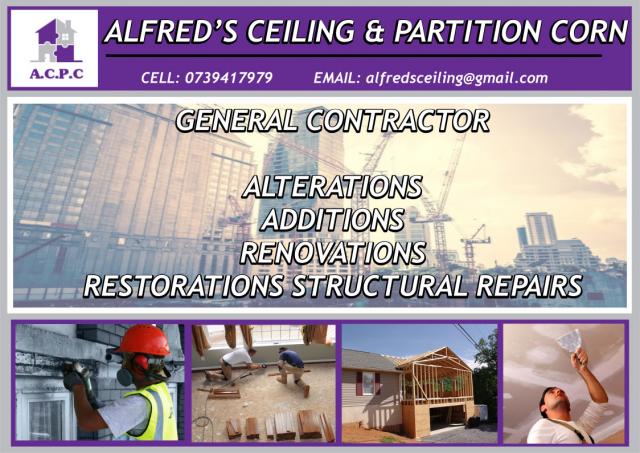 Alfred's Ceiling & Partition Corn