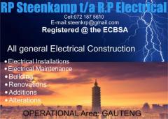 RP Steenkamp t/a RP Electrical