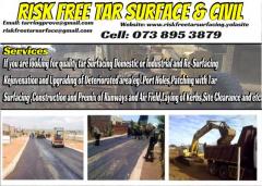 Risk Free Tar Surface And Civil