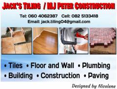 Jack's Tiling  / MJ Peter Construction