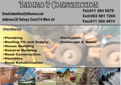 Badimo P Construction
