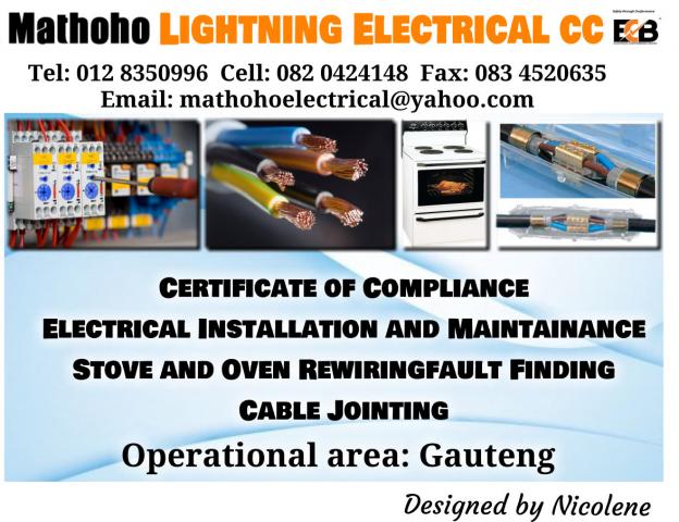 Mathoho Lightning Electrical cc