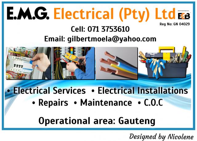 E.M.G Electrical (Pty) Ltd