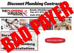 Discount Plumbing Contractors