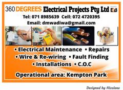 360 Degrees Electrical Projects Pty Ltd