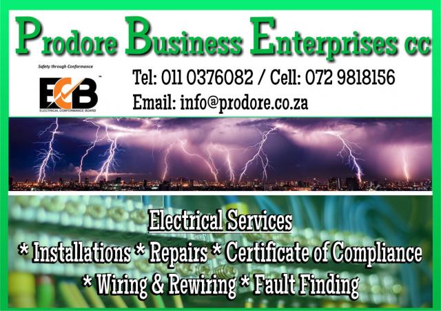Prodore Business Enterprises cc
