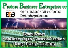 Prodore Business Enterprises cc