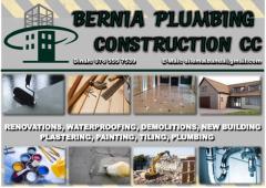 BERNIA PLUMBING CONSTRUCTION CC