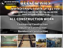 Belo & Kies Construction(Pty)Ltd