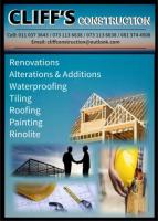 CLIFF’S CONSTRUCTION