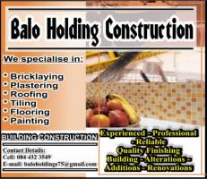 Balo Holding Construction