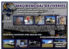MKQ REMOVAL DELIVERIES