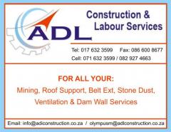 ADL Construction & Labour services cc