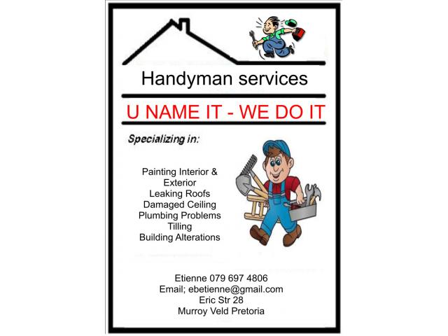 handyman services , maintenance , construction and repair - Contractors ...