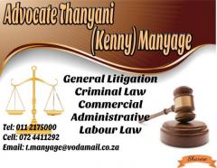 Advocate Thanyani (Kenny) Manyage