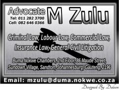 Advocate M Zulu